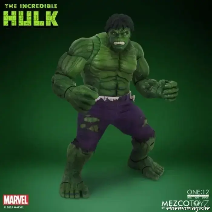 Mezco Toyz presenta l'action figure di L'Incredibile Hulk della linea One:12 Collective.