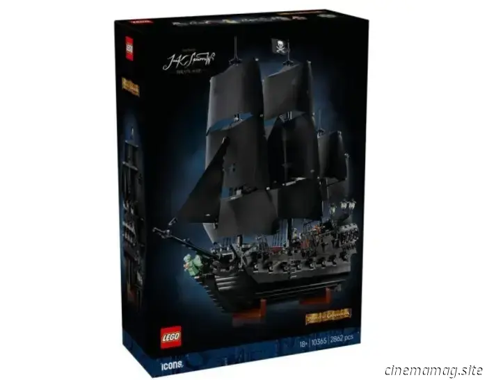 LEGO rivisita Pirati dei Caraibi per il set LEGO Icons della nave pirata del Capitano Jack Sparrow.