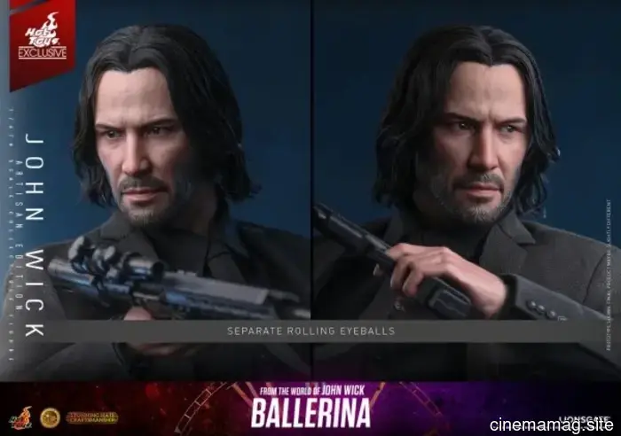 Hot Toys представляет фигурку Джона Уика в Арт-издании из фильма "Балерина"