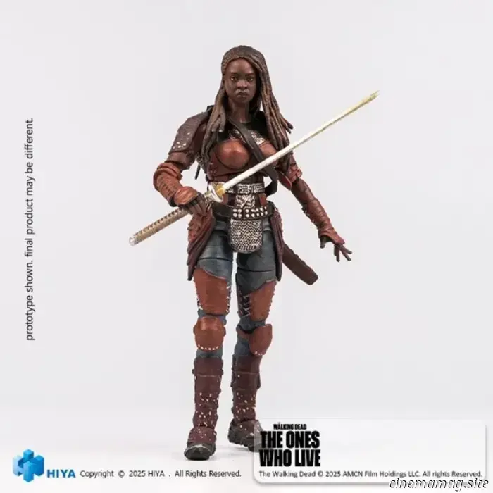 Hiya Toys has revealed the Michonne Exquisite Mini action figure from The Walking Dead: The Ones Who Live.
