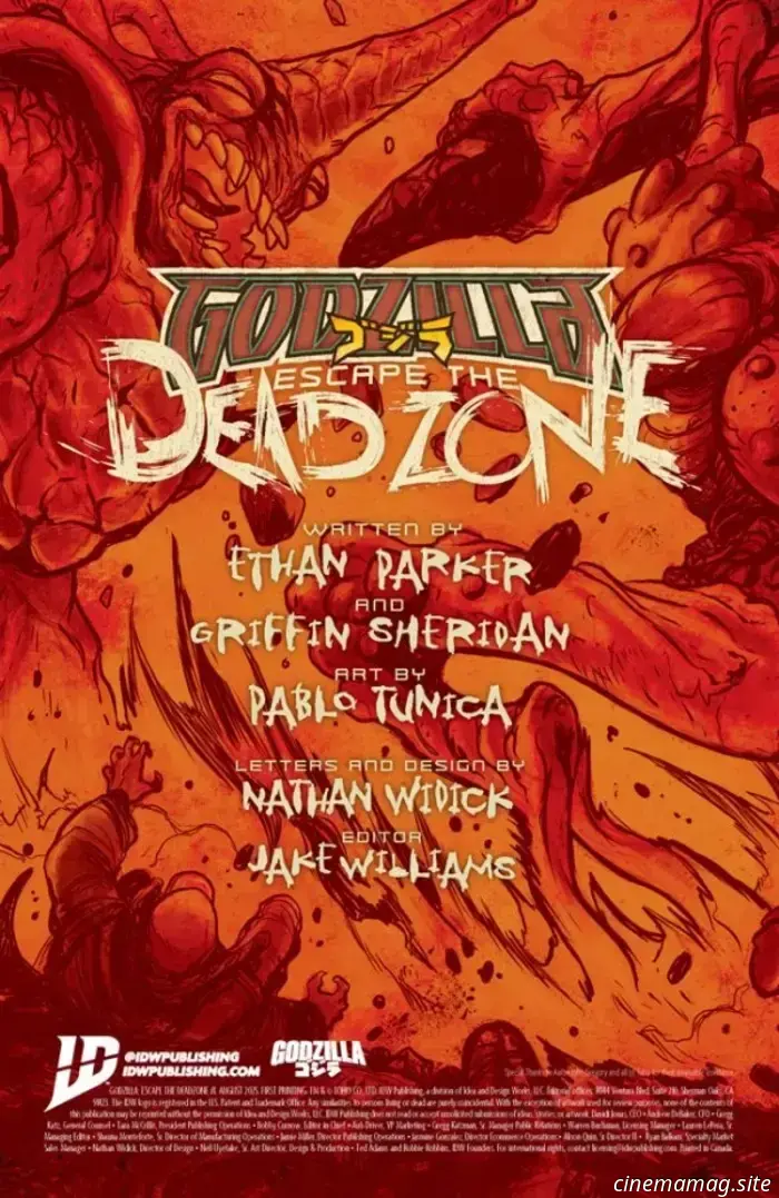 Godzilla: Escape the Deadzone #1 - Comic Book Sneak Peek
