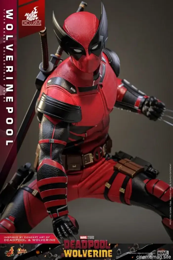 Wolverinepool se une a la colección de Deadpool y Wolverine de Hot Toys con una figura de sexta escala.
