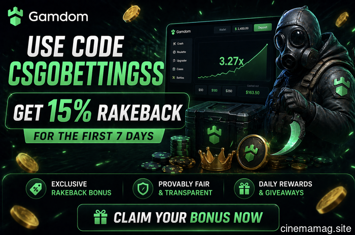 Gamdom Promo Code “CSGOBETTINGSS” – 15% Rakeback Bonus (Valid for 7 Days)