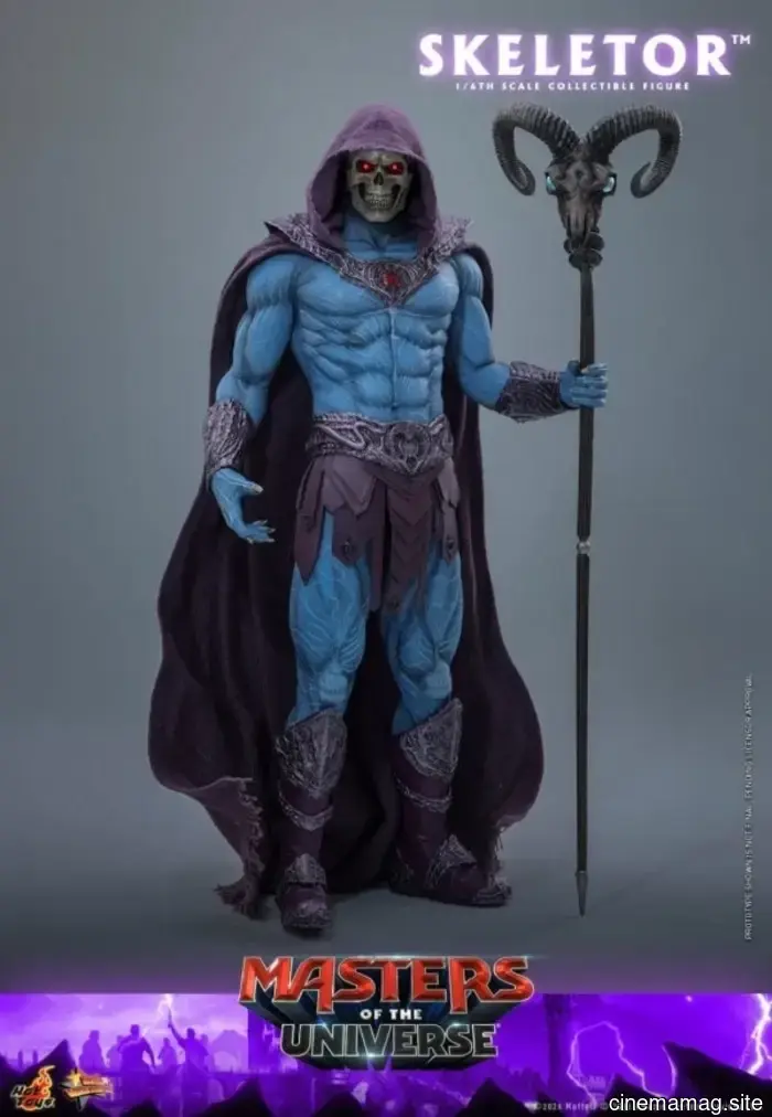 Hot Toys reveals sixth scale figures of He-Man and Skeletor from Masters of the Universe.