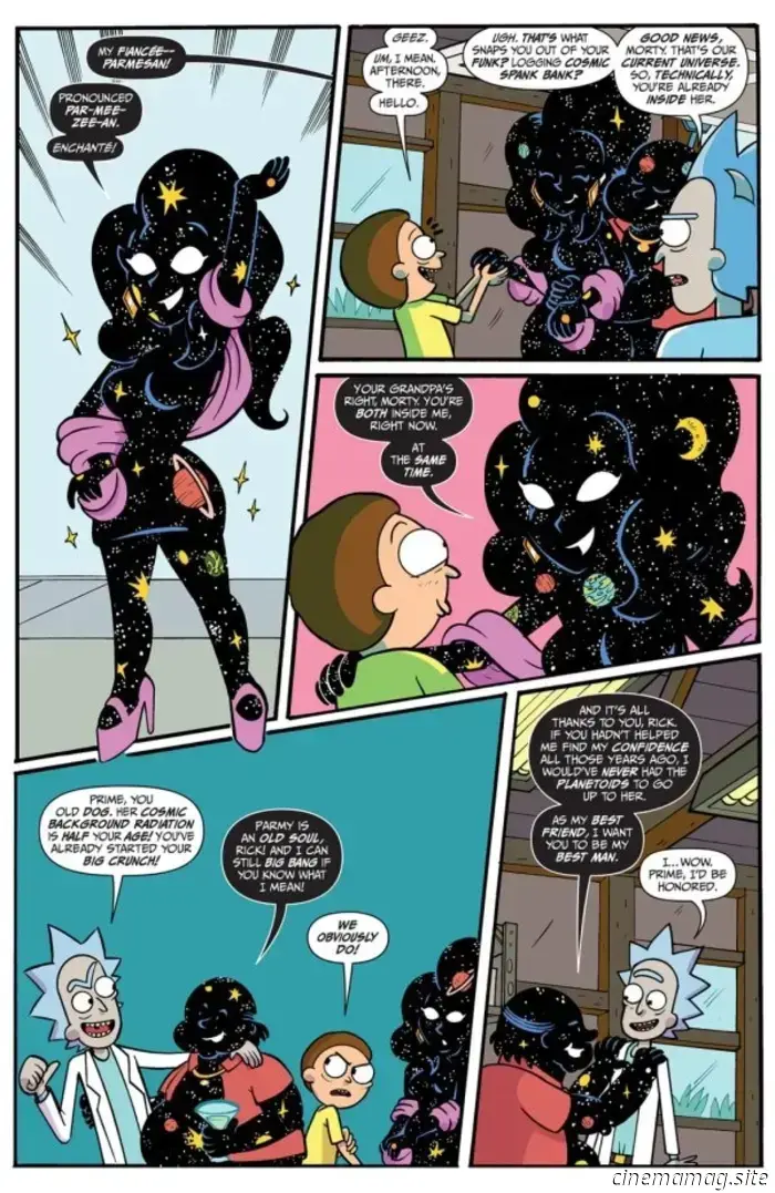 Rick e Morty contro l'Universo n. 1 - Anteprima del fumetto