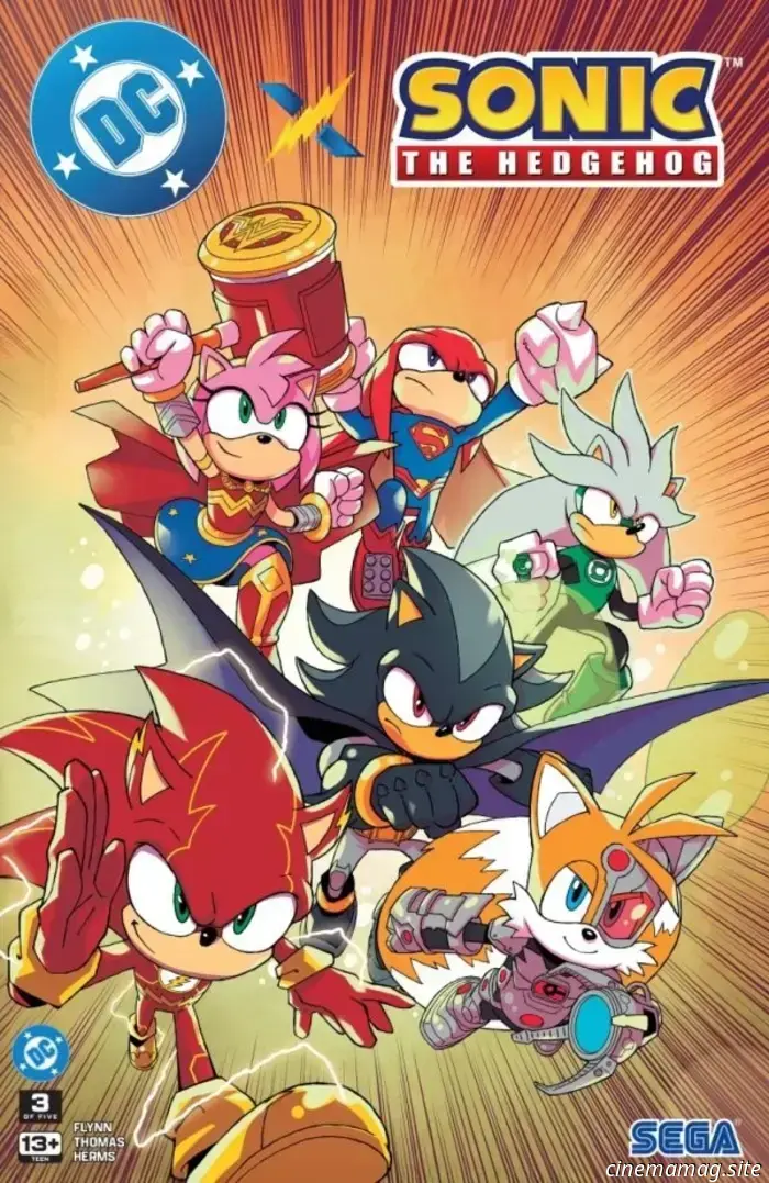 DC X Sonic The Hedgehog #3 - Comic Book Sneak Peek