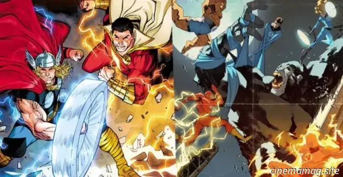 Marvel e DC pubblicano i fumetti crossover digitali Thor/Shazam! e The Flash/Fantastic Four