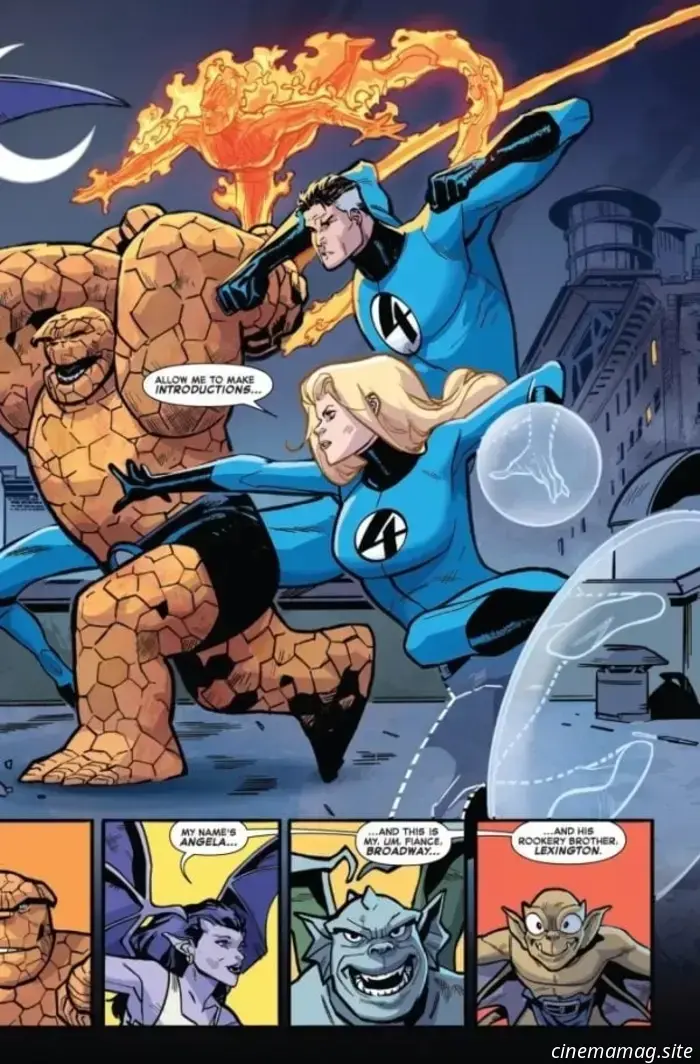 Comic Book Sneak Peek – Fantastic Four/Gargoyles #1