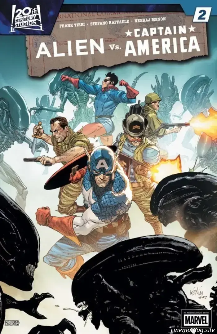 Anteprima del fumetto – Alien vs. Capitan America n. 2