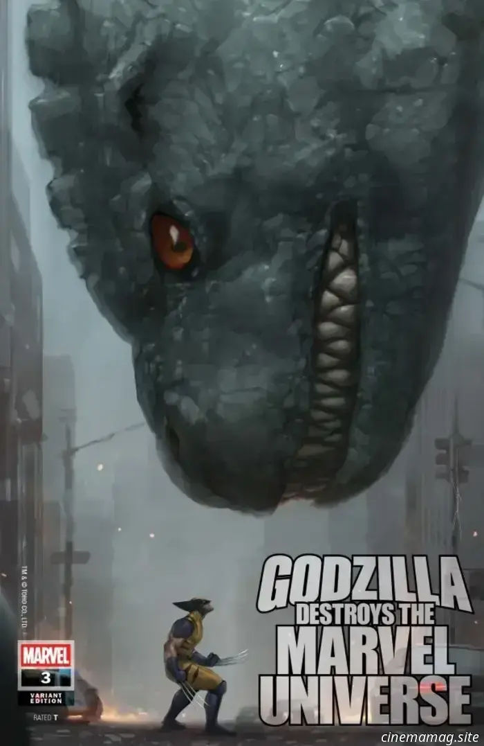 Godzilla Destroys the Marvel Universe #3 - Comic Book Teaser