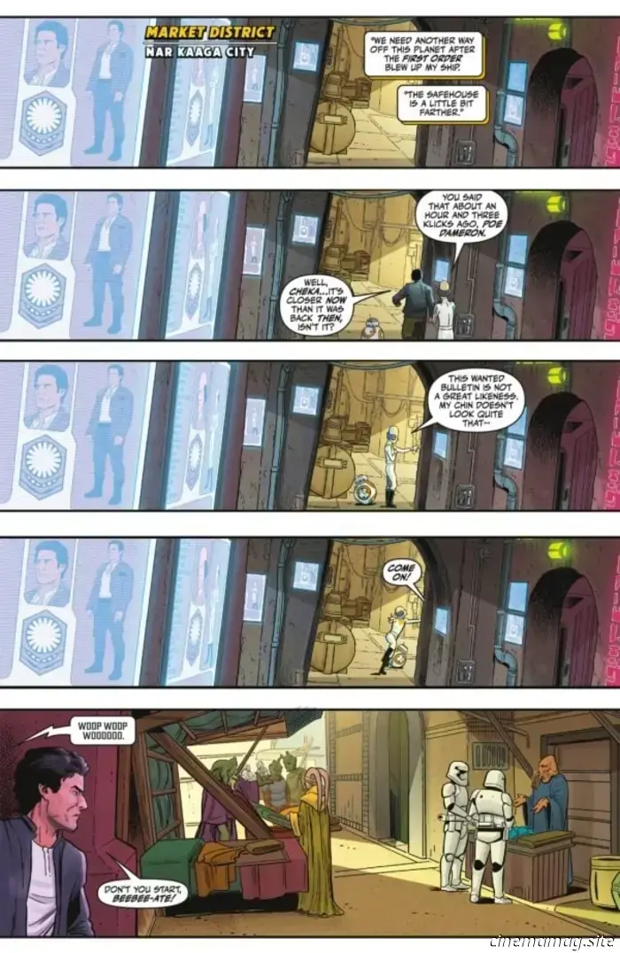 Star Wars: Historias del Hiperespacio – Rompecódigos #3 - Avance del cómic