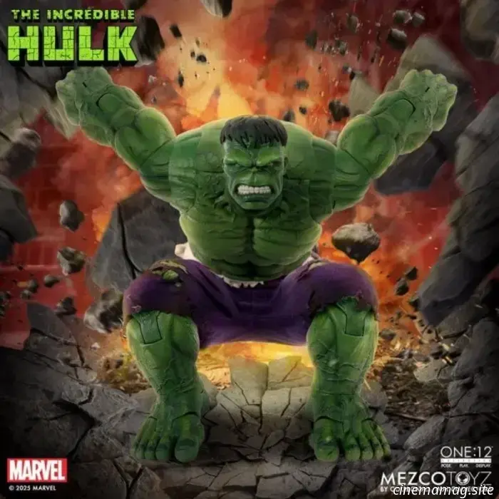 Mezco Toyz presenta l'action figure di L'Incredibile Hulk della linea One:12 Collective.