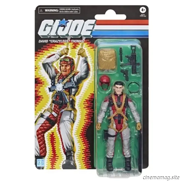 Retro cardback della serie G.I. Joe Classified: Crimson Guard femminile, Crazylegs e Zap svelati da Hasbro