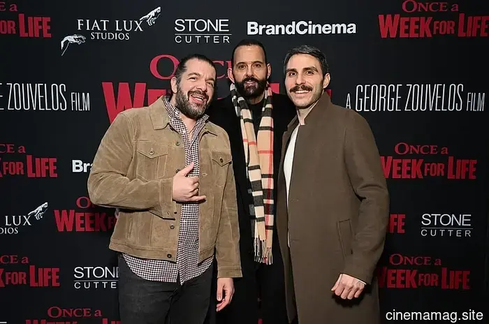 George Zouvelos incarna la grinta della vecchia scuola di New York in Once a Week for Life