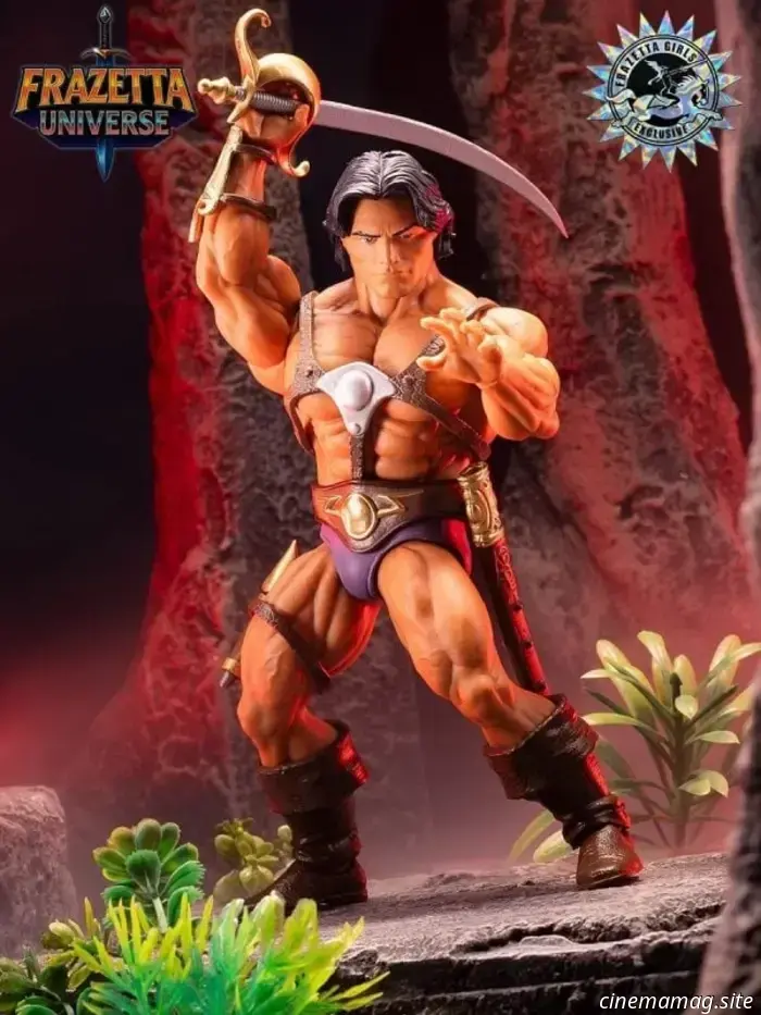 John Carter de Marte, Conan el Bárbaro y Death Dealer lanzan una línea de figuras de acción de estilo retro del Universo Frazetta