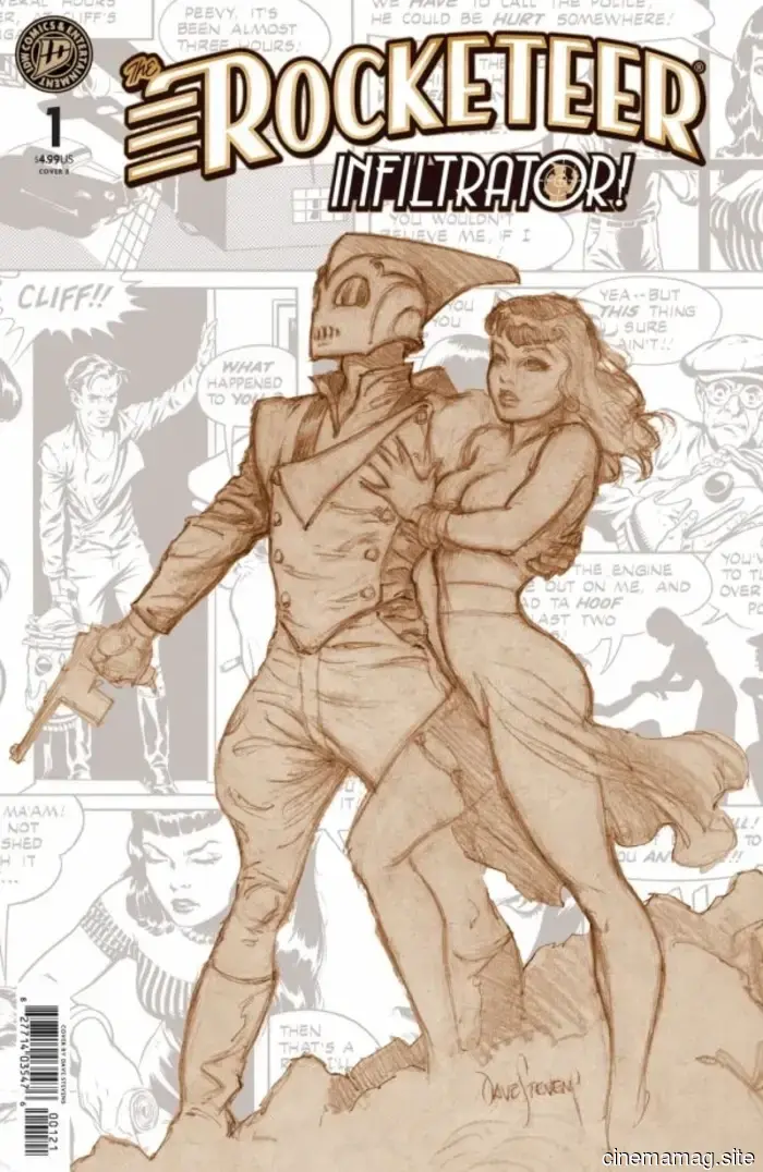 ¡Cliff Secord regresa para la nueva serie The Rocketeer: Infiltrator!