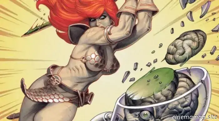 Red Sonja Attacks Mars #2-Anteprima del fumetto