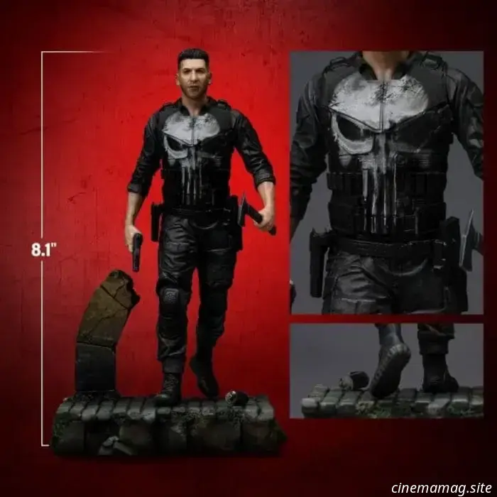 Iron Studios presenta la statua da collezione di The Punisher Daredevil: Born Again