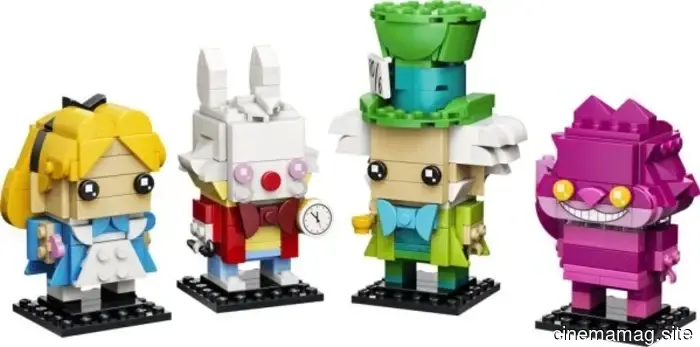 LEGO will be releasing new BrickHeadz sets inspired by Disney's Alice in Wonderland and Toy Story in June.