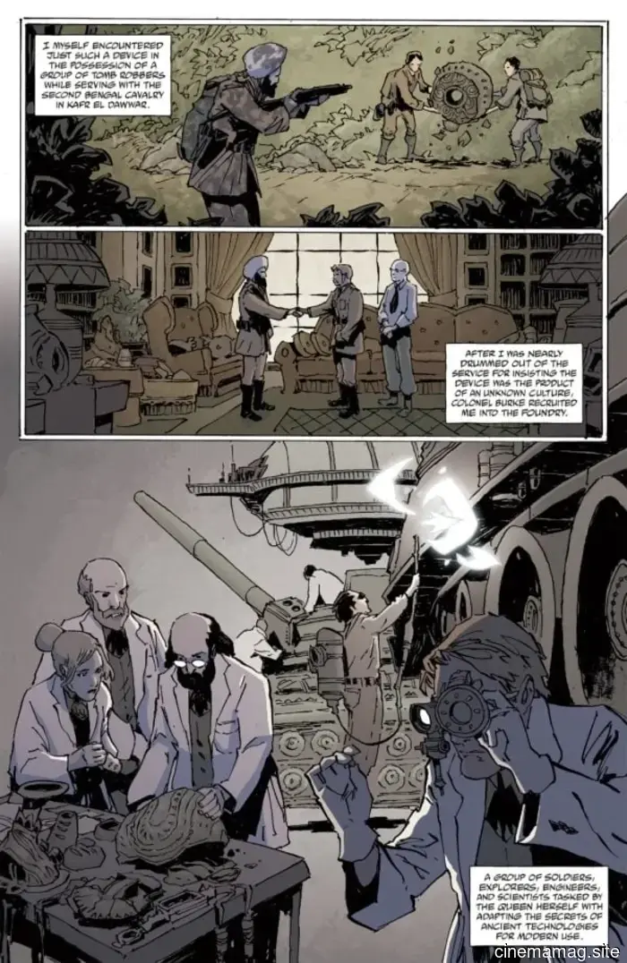 Torna nell'universo di Hellboy con The Foundry: In Peril on the Seas #1 anteprima esclusiva in prima visione