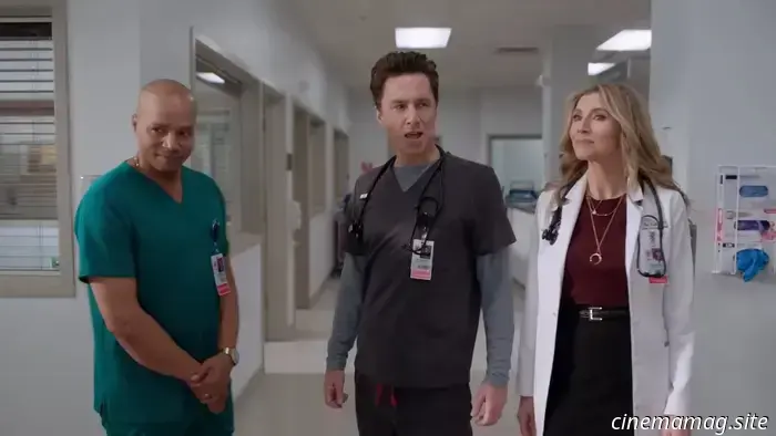 Sacred Heart reabre sus puertas con el primer adelanto del revival de "Scrubs"