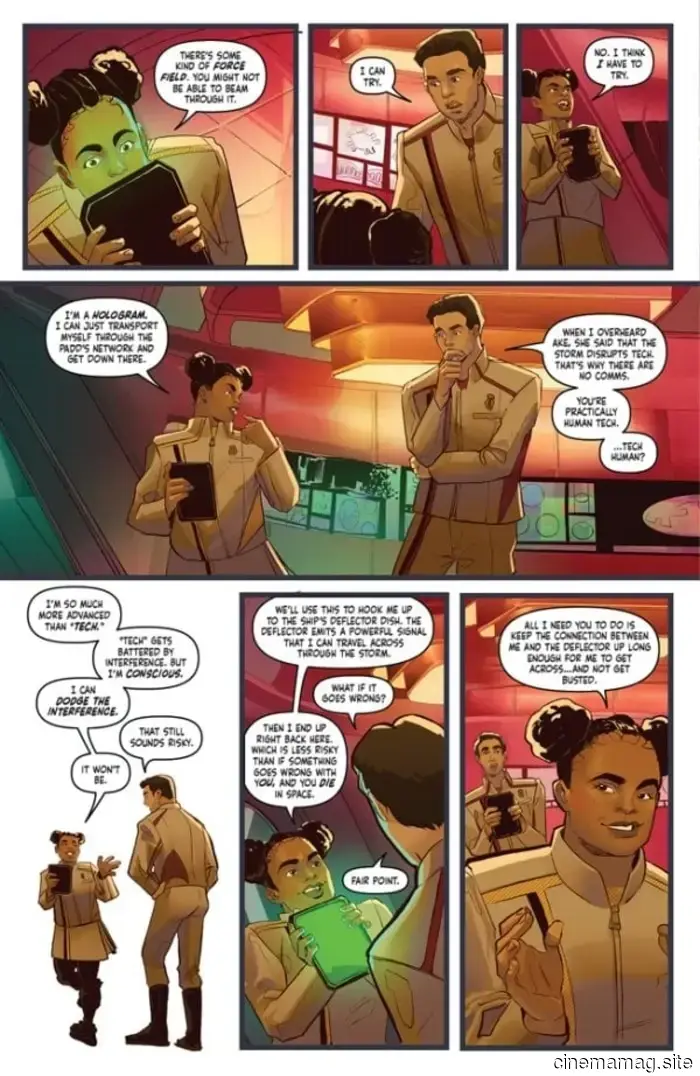 Comic Book Sneak Peek – Star Trek: Starfleet Academy – Lost Contact #4