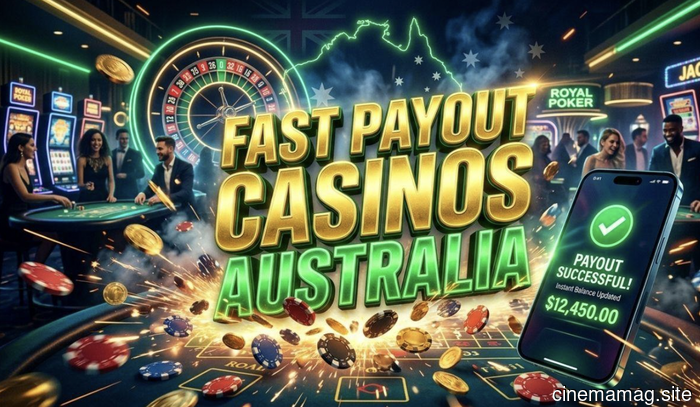 Fast Payout Casinos Australia 2026 - Top 5 Aussie Casinos for Quick Withdrawals (Real Money, No Delays) -