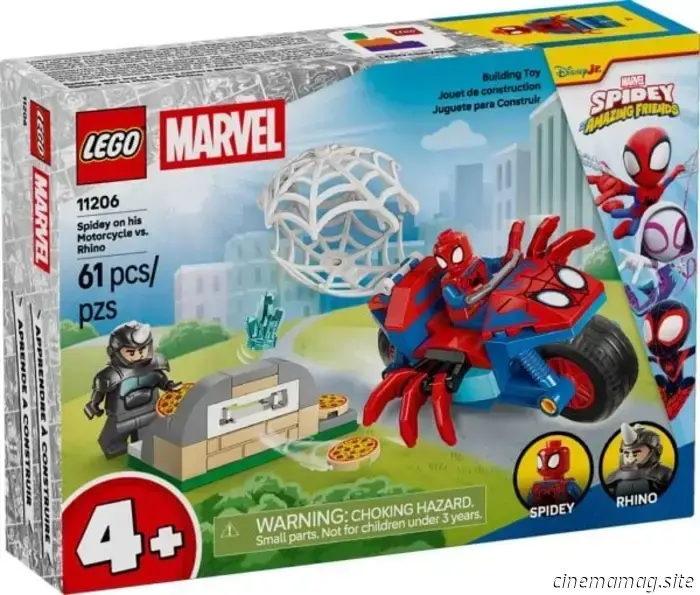 Revelados los sets de LEGO Marvel Spidey and His Amazing Friends para el invierno de 2026