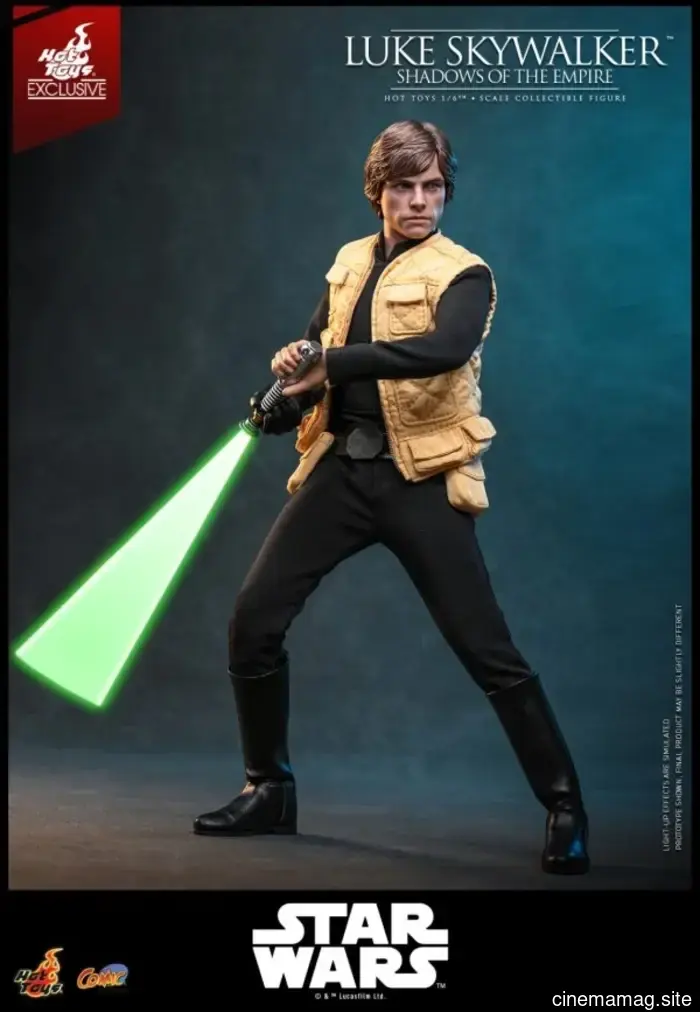 Luke Skywalker from Shadows of the Empire is now a part of Hot Toys' sixth scale action figure collection from Star Wars.