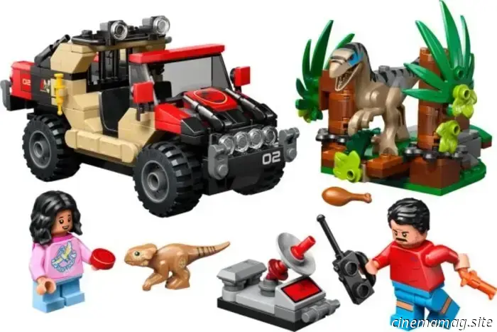 I set LEGO Jurassic World: Rebirth svelati prima dell'uscita di luglio