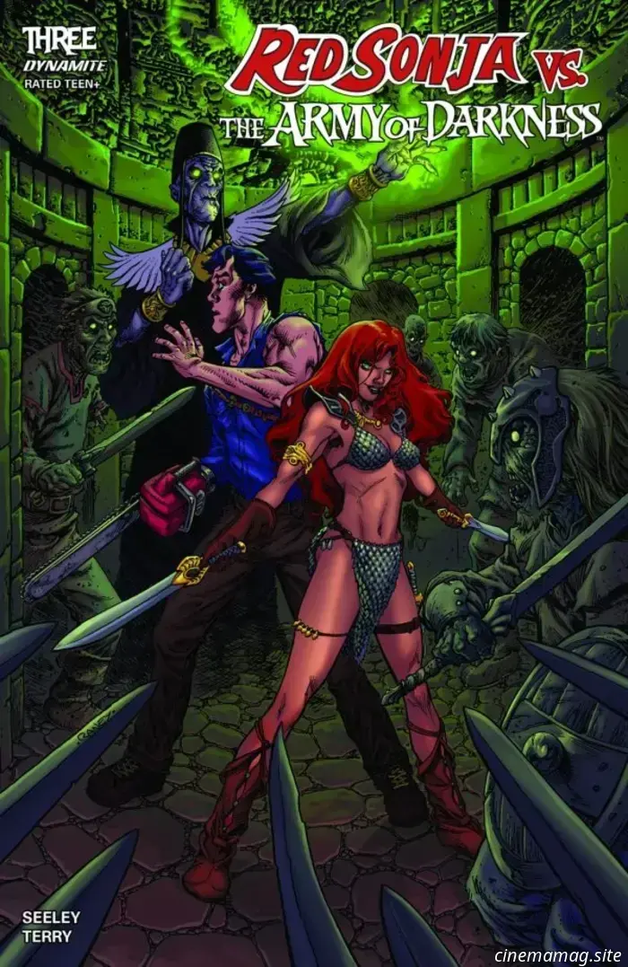 Sonja Roja contra el Ejército de las Tinieblas #3-Avance del Cómic