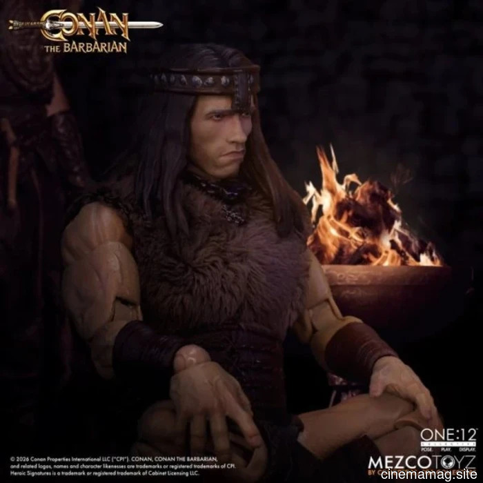 Mezco Toyz svela Conan il Barbaro (Edizione Pit Fighter) figura d'azione One:12 Collective