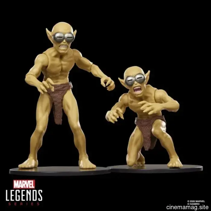 Marvel Legends Series has unveiled new figures including Vision & Scarlet Witch, Mole Man & Moloids, and Maximum Series Symbiote Spider-Man.