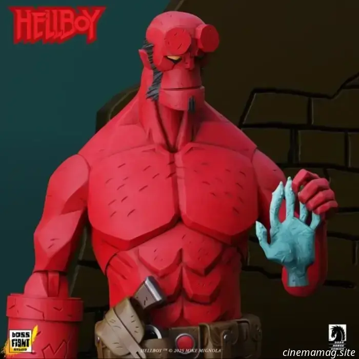 Boss Fight Studio unveils a new line of action figures featuring Hellboy, Lobster Johnson, and Gruagach.