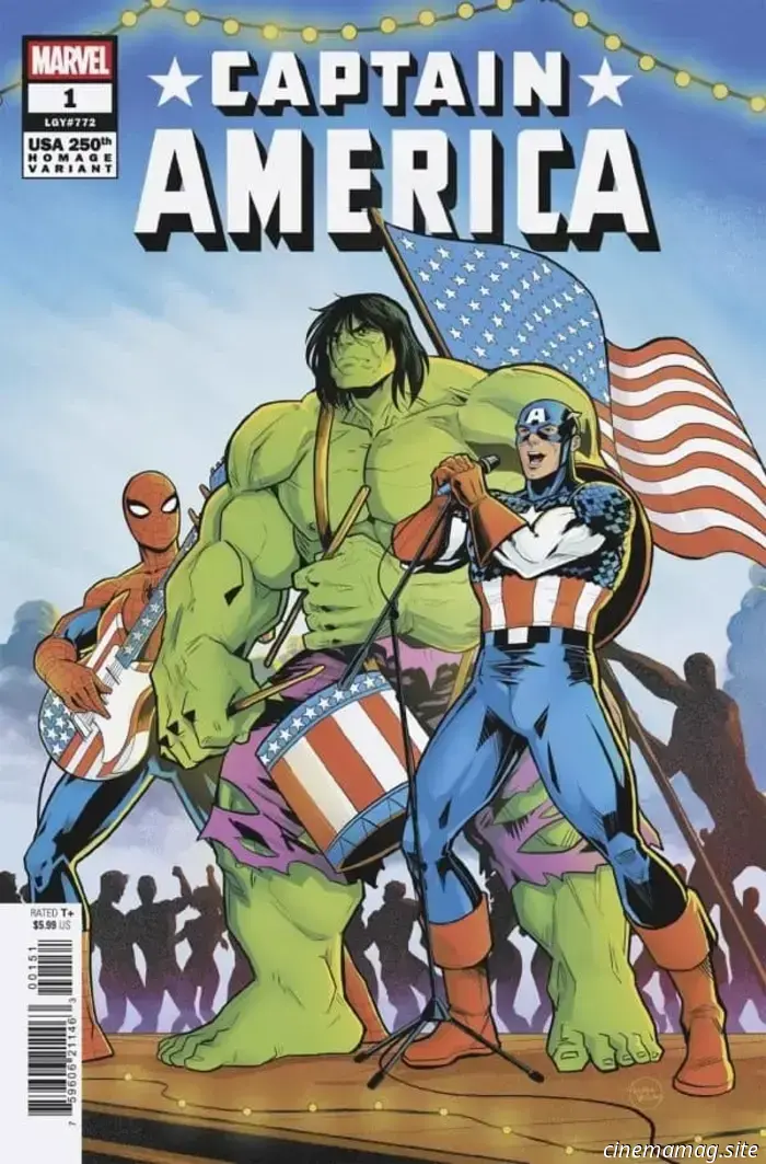 Captain America #1 - Comic Book Teaser