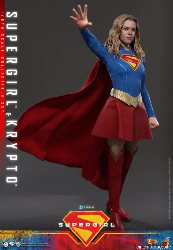 Hot Toys lanza el set de figuras de acción coleccionables de Supergirl y Krypto a escala sexta.