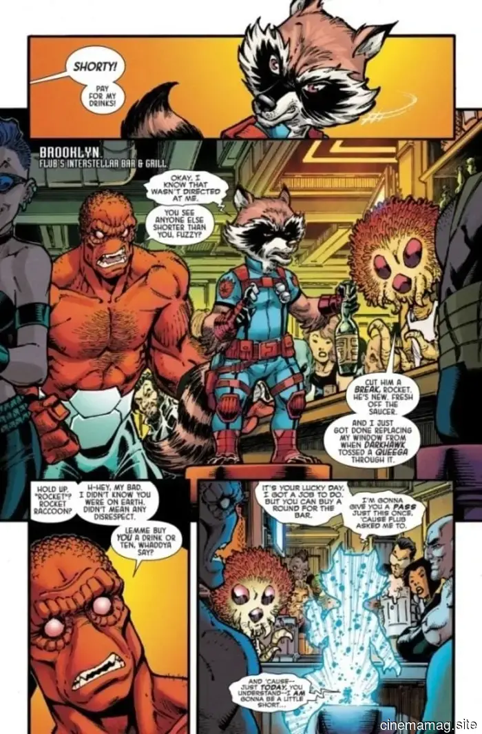 Comic Book Teaser – Rocket Raccoon: Rocket Rewind #1
