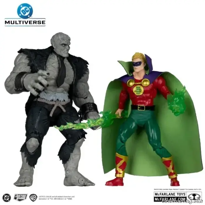 DC Multiverse Solomon Grundy vs Green Lantern 2-pack lancia le prenotazioni da McFarlane Toys