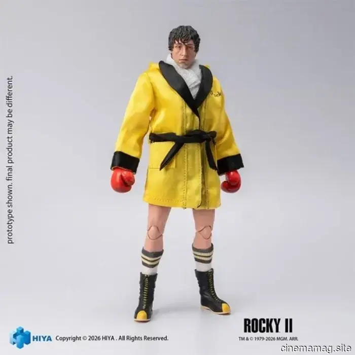 Rocky II Collezione di figure Exquisite Super Series svelata da Hiya Toys