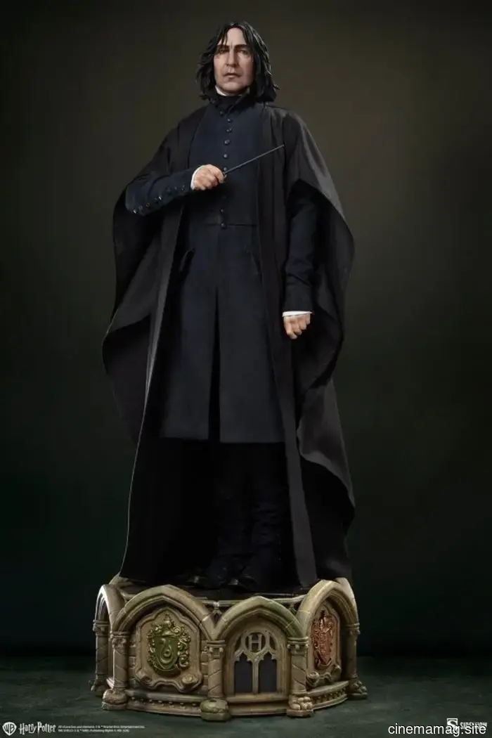 La figura de formato premium de Harry Potter del profesor Severus Snape de Alan Rickman llega de Sideshow.