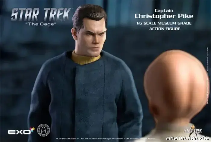 Il capitano Christopher Pike, protagonista di Star Trek "The Cage", svelato da EXO-6