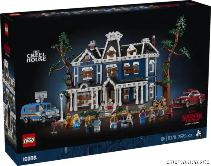 The Creel House receives the LEGO makeover with a new Stranger Things set.