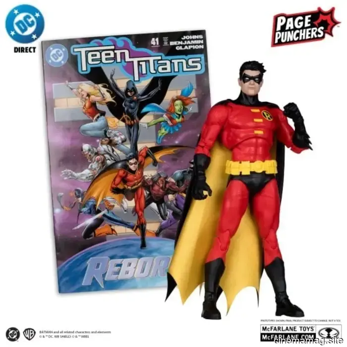 McFarlane Toys unveils new DC Page Punchers featuring Robin, Martian Manhunter, Bloodwynd, and Miss Martian.