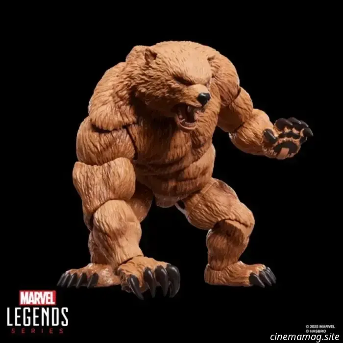 Il villain di Spider-Man Grizzly si unisce alla serie Marvel Legends di Hasbro con una action figure deluxe.