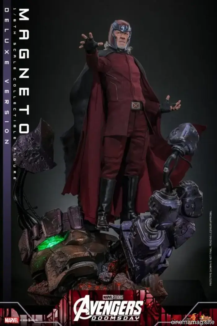Hot Toys introduces the sixth scale figure of Magneto from Avengers: Doomsday.