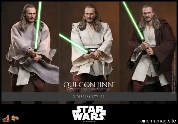 Hot Toys has unveiled a new sixth scale figure of Qui-Gon Jinn from Star Wars: Episode I – The Phantom Menace.