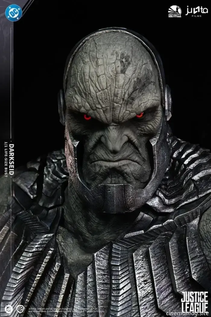 Infinity Studio reveals a life-sized bust of Darkseid inspired by Zack Snyder’s Justice League.