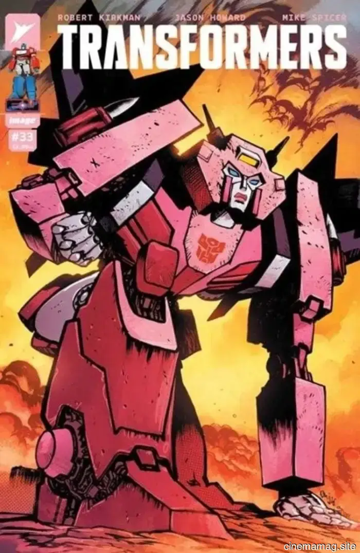 Vista previa del cómic – Transformers #33
