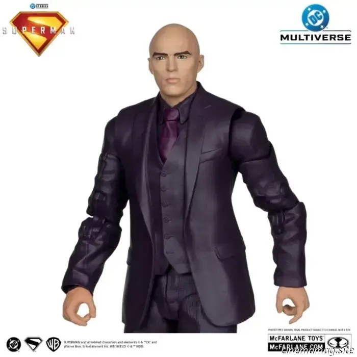 Лекс Лютор и Ультрамен из мультсериала DC Multiverse Superman - персонажи из фильма, показанные Макфарлейном