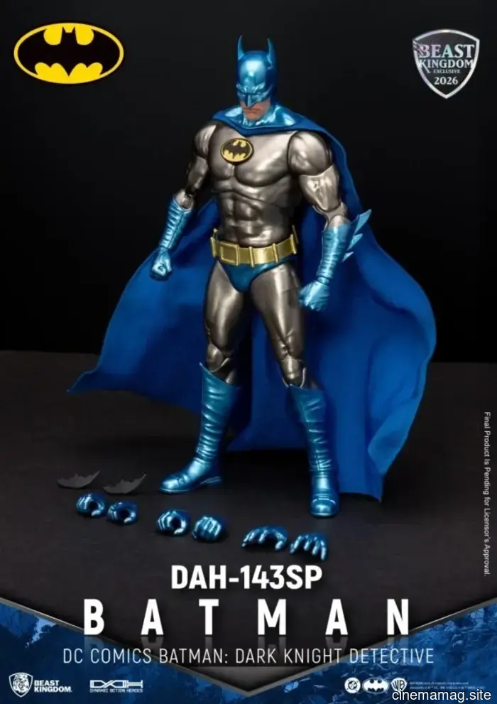 Beast Kingdom представляет эксклюзивы Dynamic 8ction Heroes для SDCC по Бэтмену, Супермену, Реверс Флэшу и Лобо